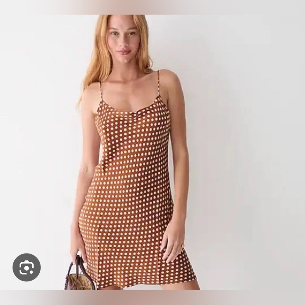 J.Crew Burnt Orange Dress